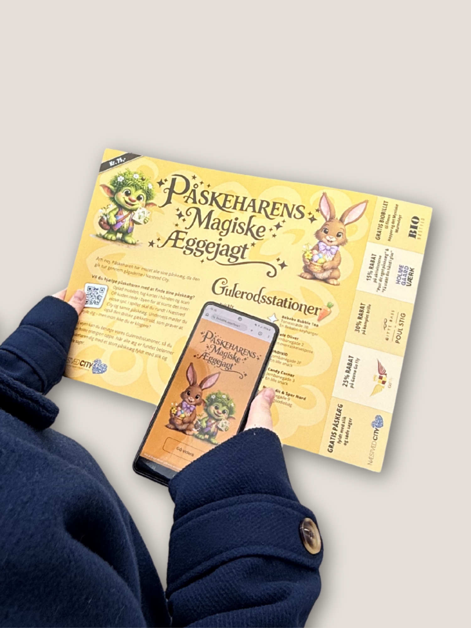 Interaktiv Påskejagt